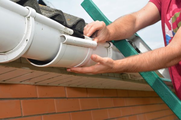 Large Gutter Repair in Johnstown