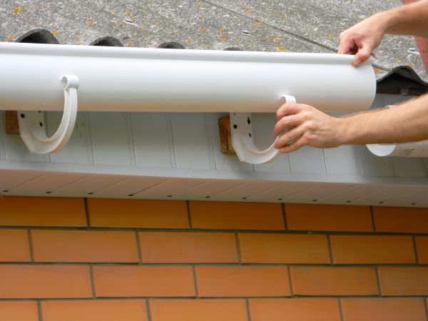 Half Round Gutter Installation in Johnstown