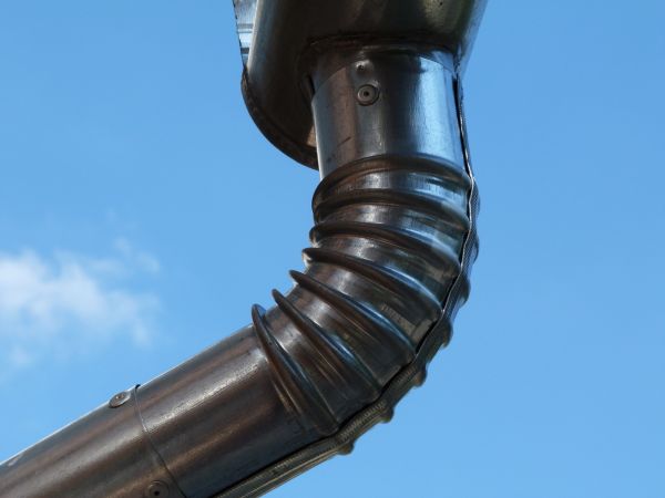Metal Downspout Installation in Johnstown